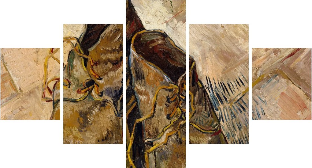 Obraz - Vincent van Gogh, Shoes, reprodukcje (125x70 cm)