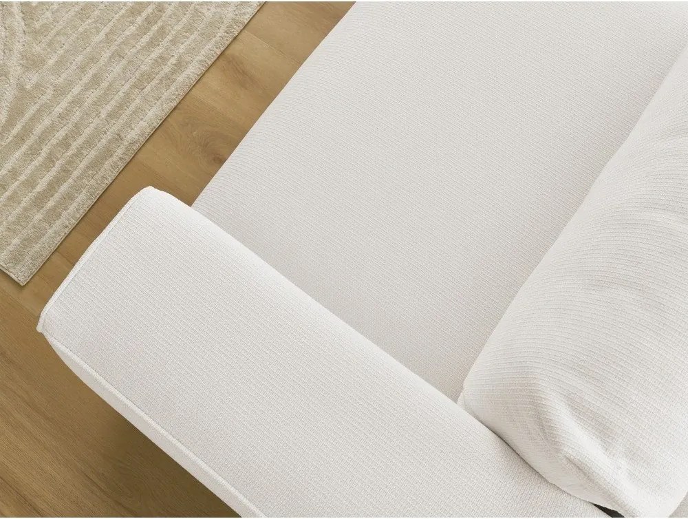 Biała rozkładana/ze schowkiem sofa 265 cm Ezechiel – Bobochic Paris