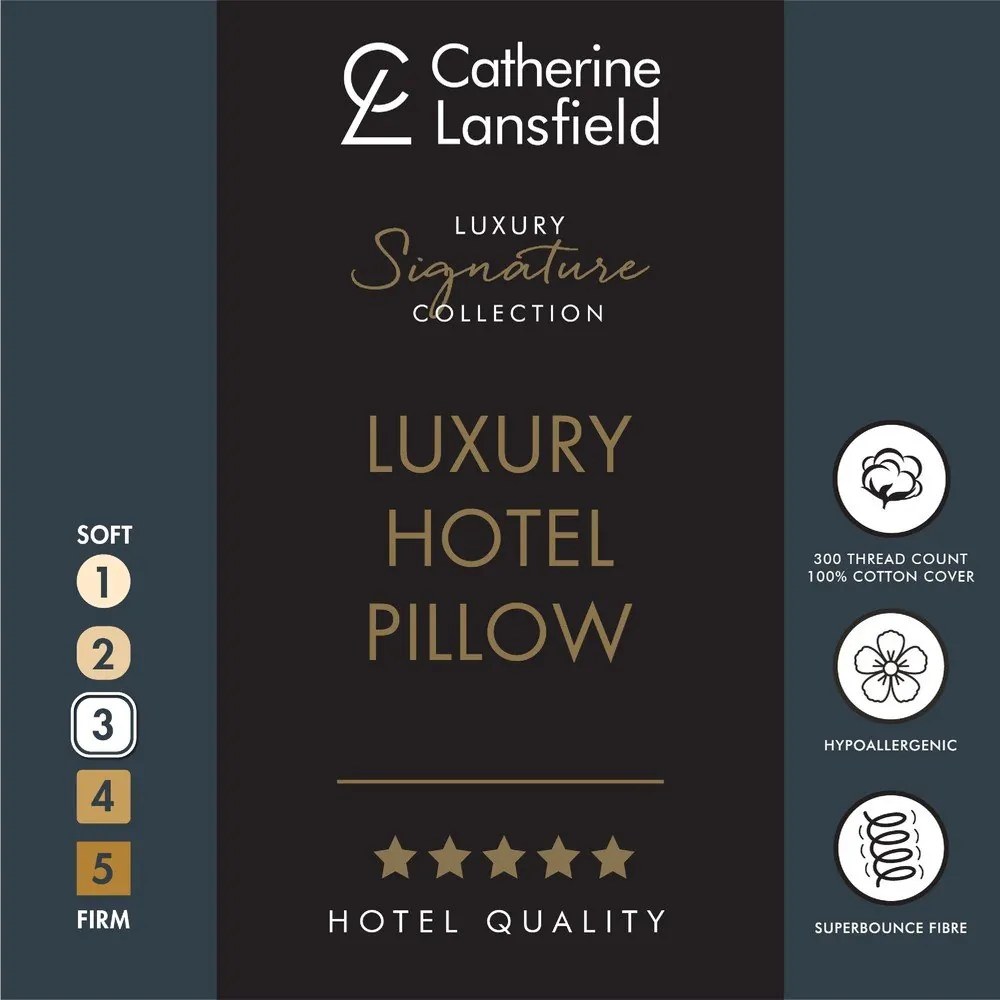 Poduszka 48x74 cm Luxury Hotel – Catherine Lansfield