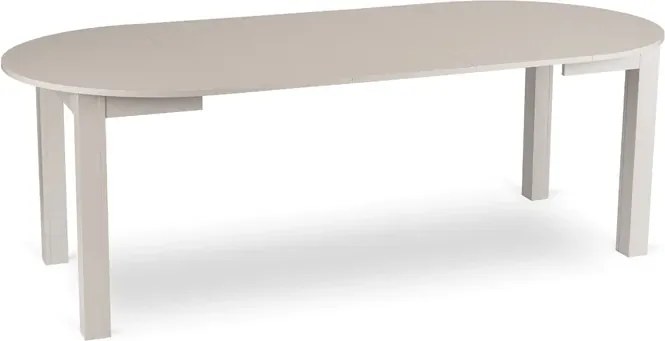 Stół Okrągły Rozkładany JAMES 103-223 cm Kaszmir Japandi