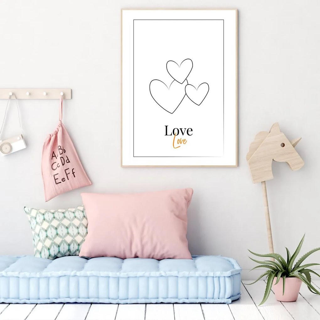 Plakat - Love (A4)