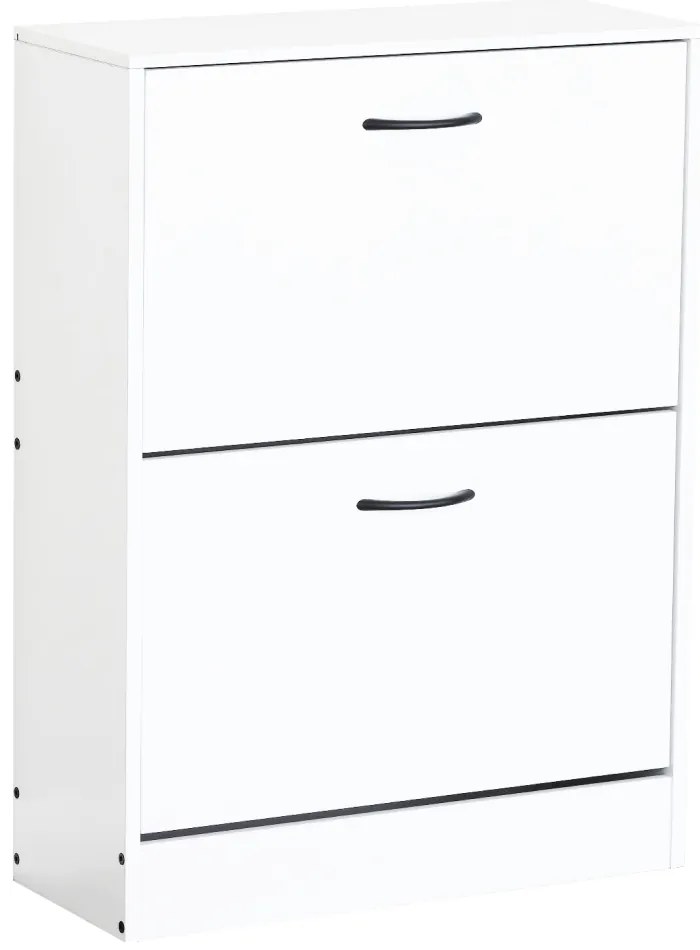 Szafka na buty BOTNIX, 2 półki, biały