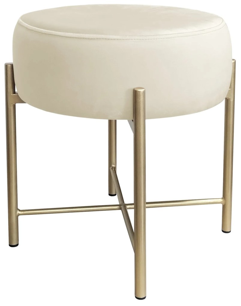 Taboret Pola noga metalowa złota MG50