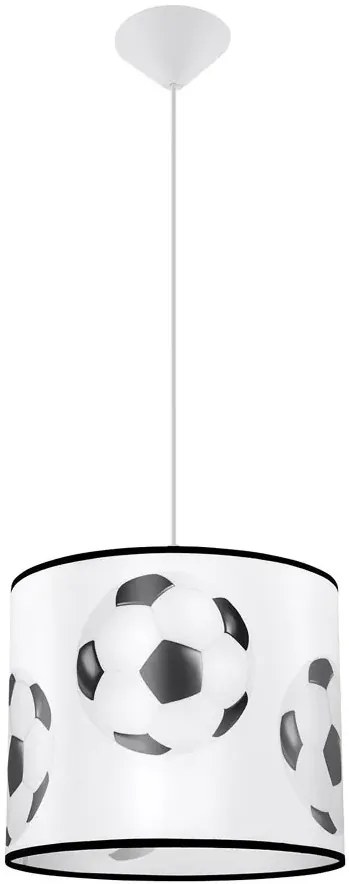 Lampa wisząca dla chłopca z motywem piłki A594 D7-S95