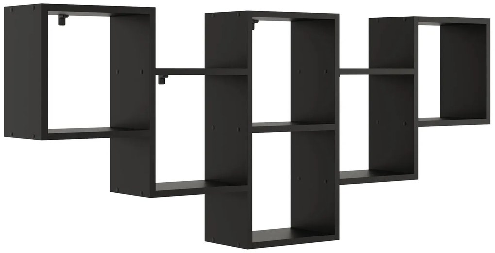 Czarna Nowoczesna Półka Wisząca M2-Z40