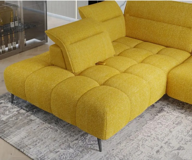 Narożnik MONTANA L układ L z elektryczną regulacją siedziska WERSAL