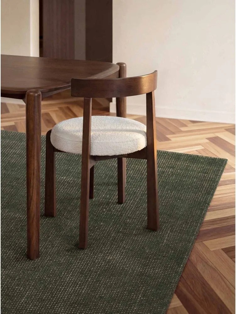 Ciemnozielony wełniany dywan tkany ręcznie 120x170 cm Greenwich – Ted Baker