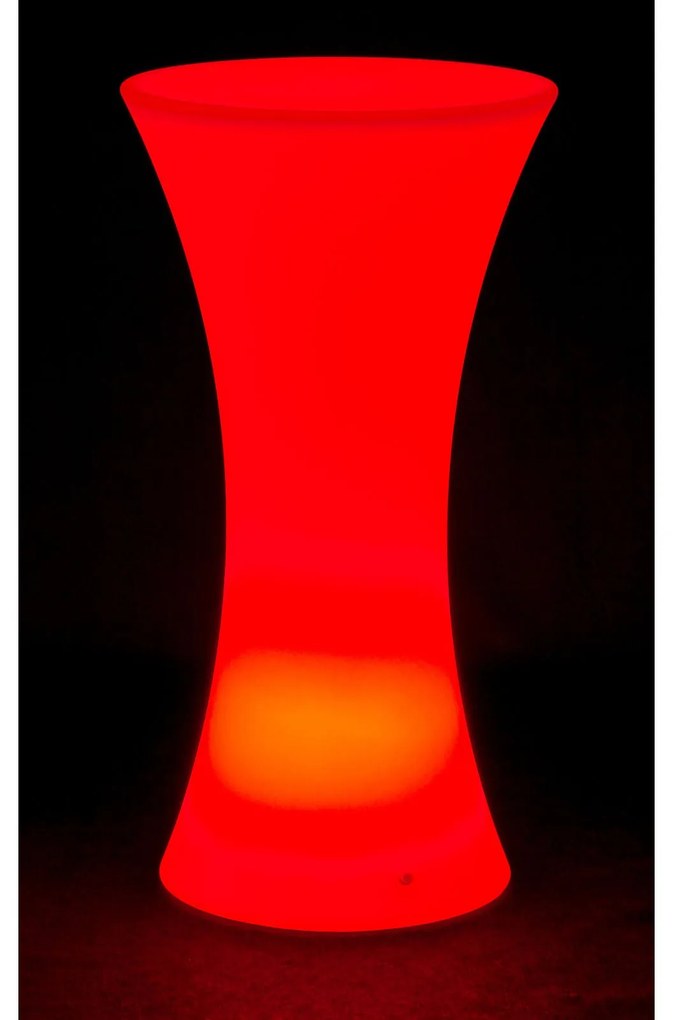 Podświetlany stolik koktajlowy LED, 110 x 58 cm