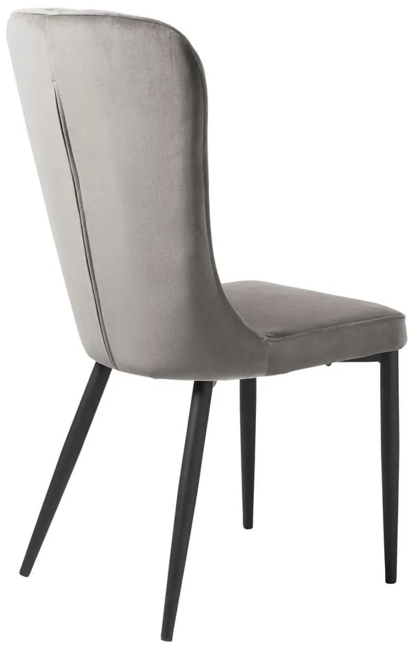 Szare krzesło do jadalni Unique Furniture Hudson