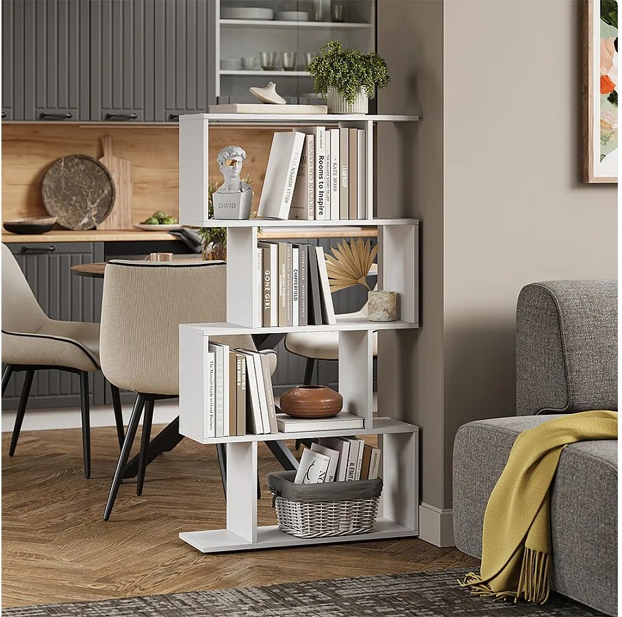 Room Divider biały 70x23.8x132.1 levio