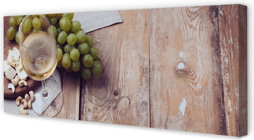 Obraz canvas na ścianę Przystawki I Czerwone Wino