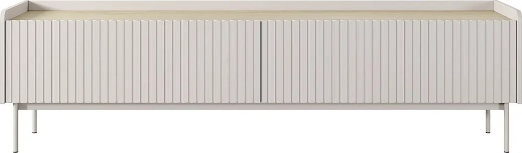 Szafka RTV: 2 drzwi, szafka: Kaszmir, 181 x 50,2 x 38 cm