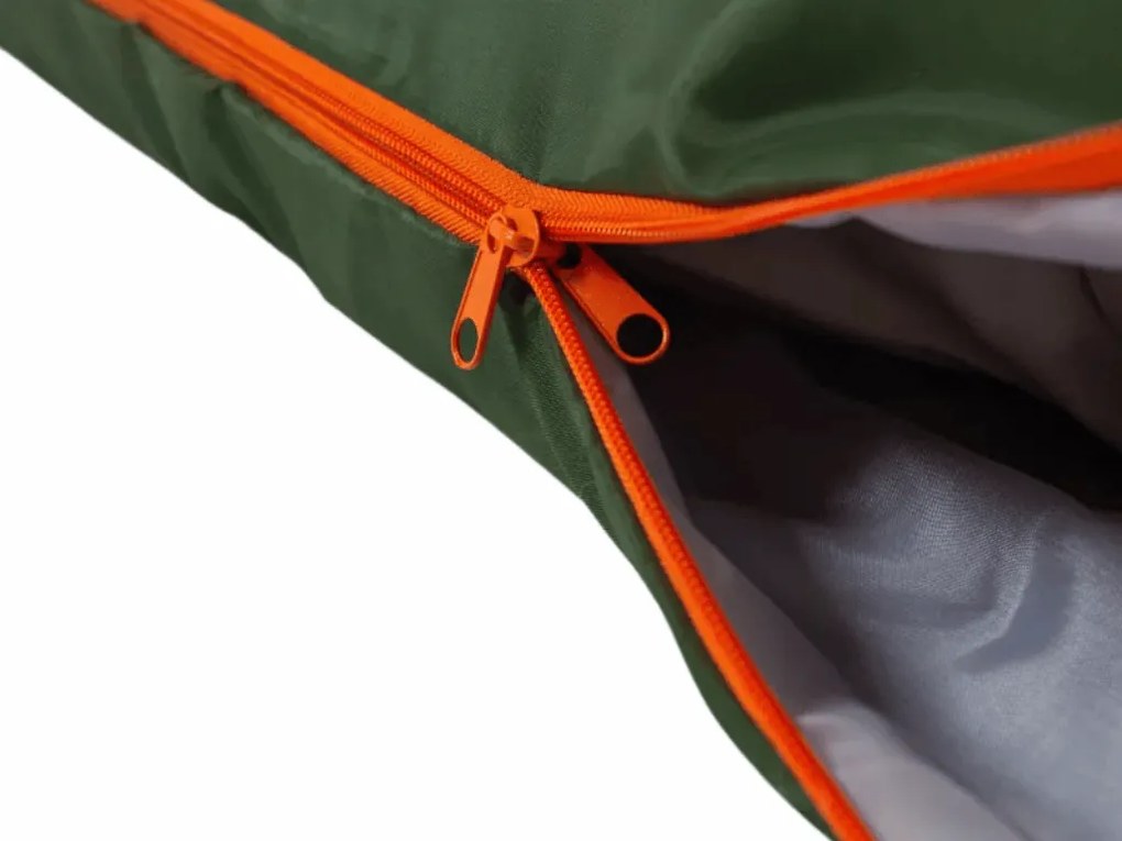 Śpiwór 2w1 SNOORA 210x75 cm, zielony