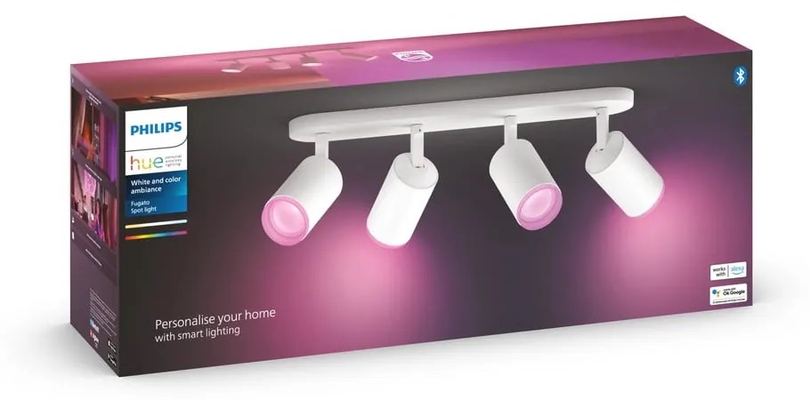 Inteligentna lampa punktowa z gwintem GU10, 6 W Fugato – Philips Hue