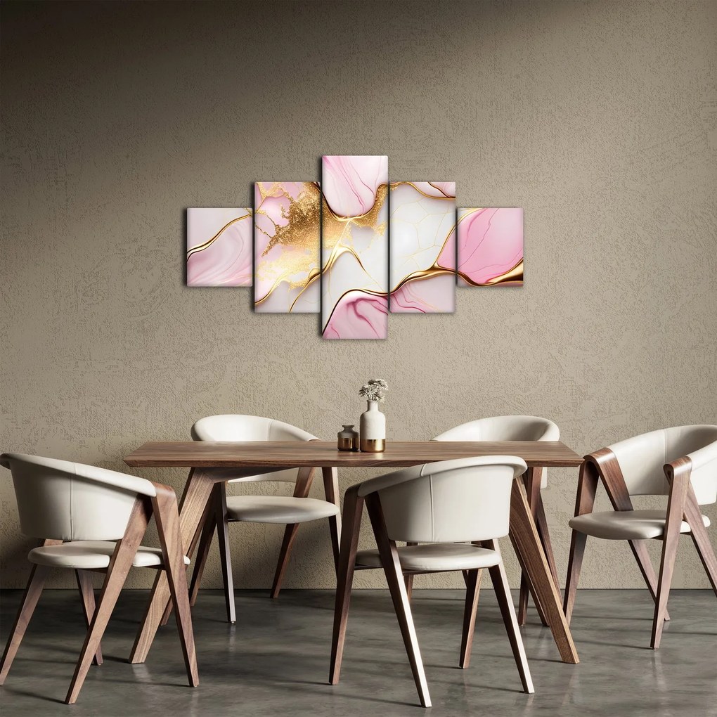 Obraz - Marmurowa konstrukcja (125x70 cm)