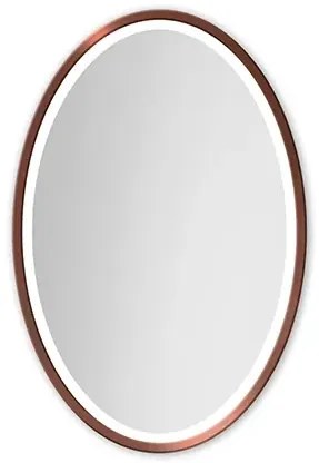 Lustro łazienkowe OVAL 60x90 z oświetleniem LED EXCLUSIVE MIRADO
