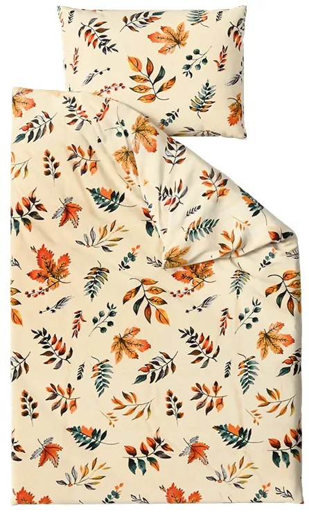 PrzytulneMieszkanie.pl PrzytulneMieszkanie.pl Pościel z mikropluszu AUTUMNA kremowa Rozmiar pościeli: 70 x 90 cm | 140 x 220 cm