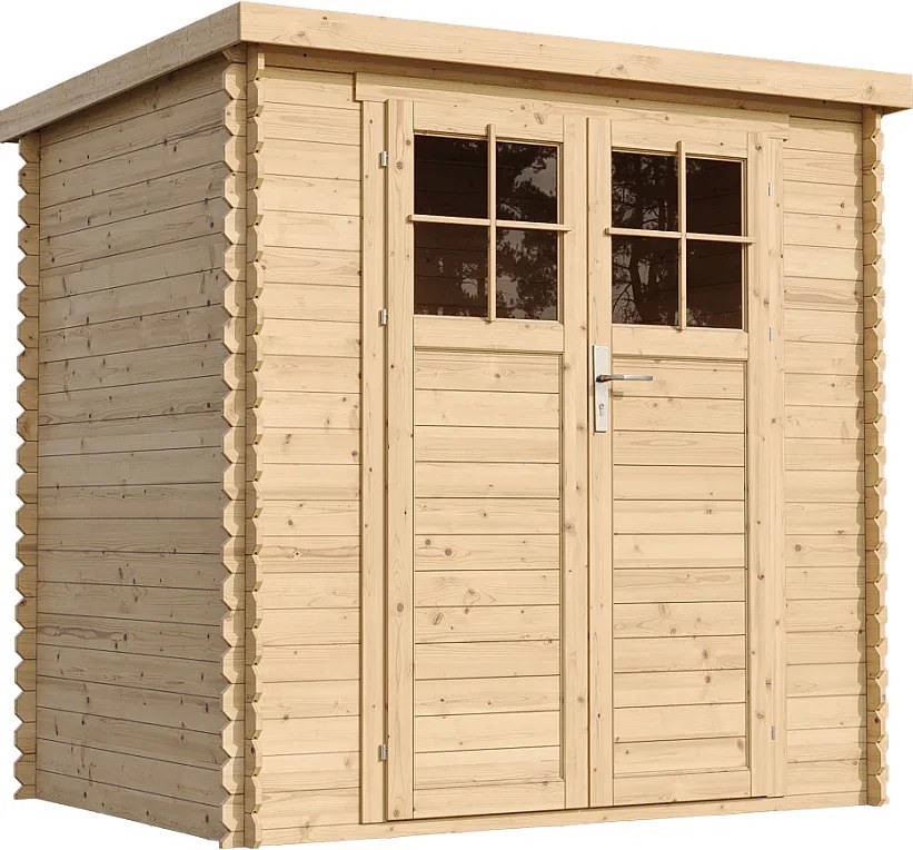 Drewniany domek narzędziowy ogrodowy - M311F