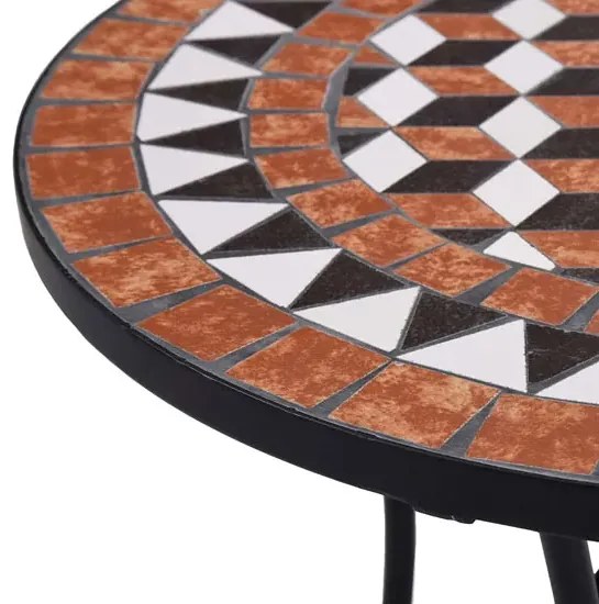 Okrągły stolik bistro z ceramicznym blatem D2-T33