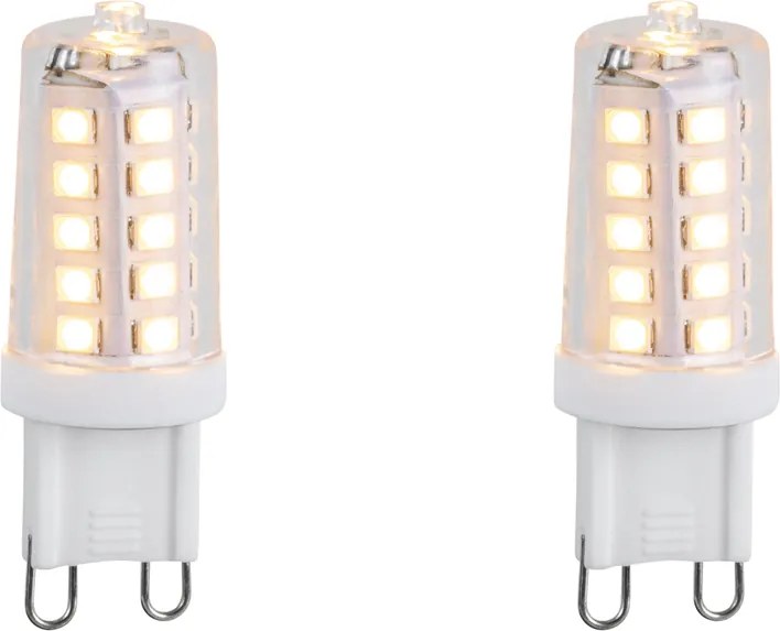 Zestaw 2 żarówek LED G9 z możliwością ściemniania 3,2W 250lm 2200K