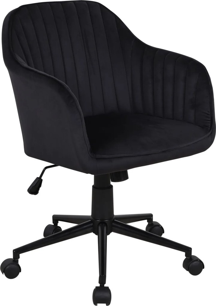 Obrotowy fotel biurowy FB1-FX, tkanina velvet