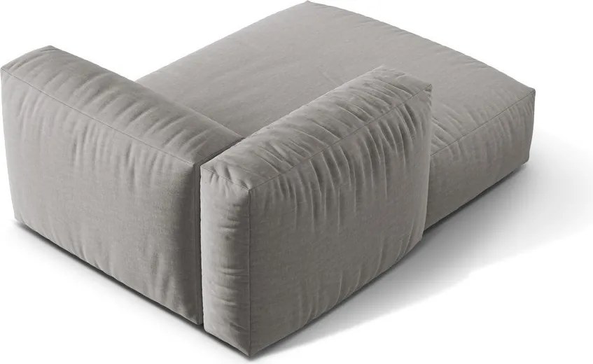 Jasnoszary moduł sofy (lewostronny) Martina – Micadoni Home