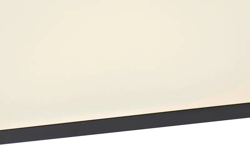 Nowoczesna lampa sufitowa czarna z wbudowanymi diodami LED 120 cm - Liv Nowoczesny Oswietlenie wewnetrzne
