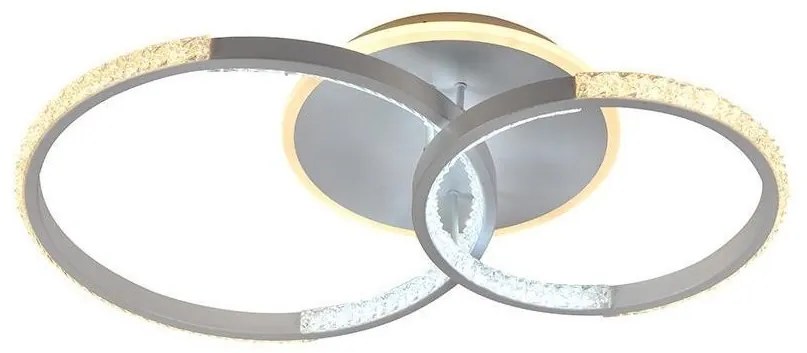 LED ściemnialny żyrandol natynkowy LED/55W/230V 3000-6500K + DO