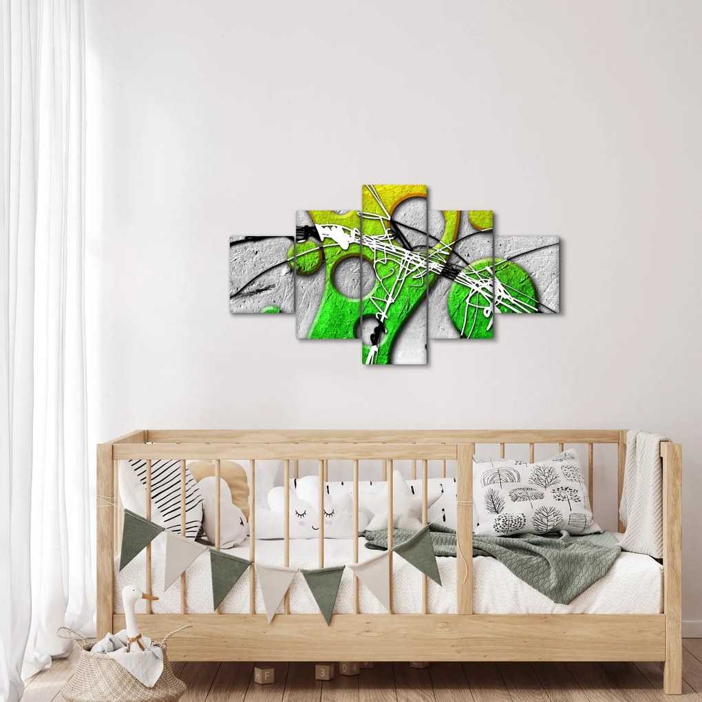 Abstrakcyjny obraz (125x70 cm)