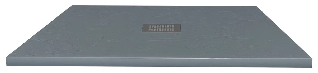 Brodzik z konglomeratu kwadratowy szary 80 x 80 DIAMO Light Grey