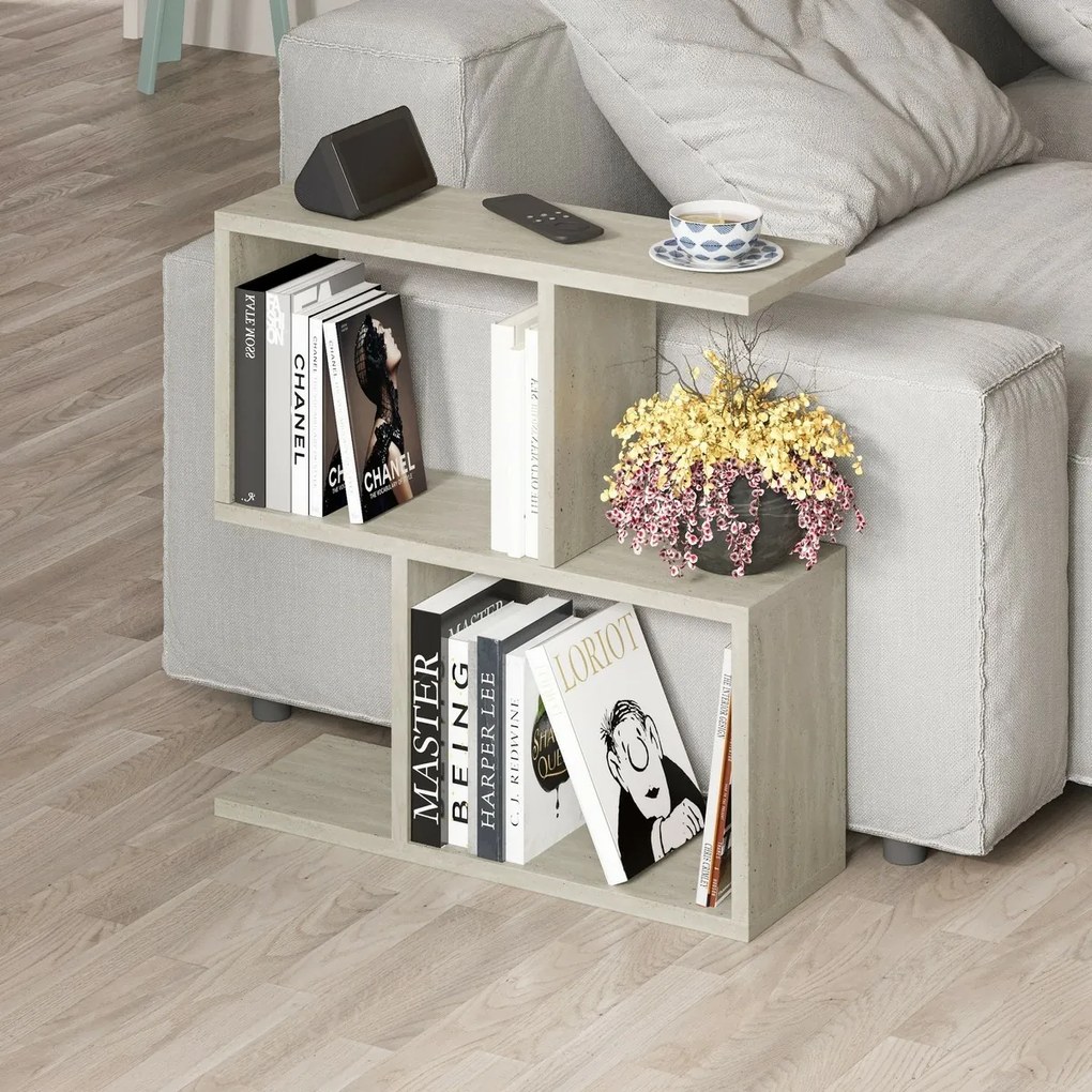 Stolik pomocniczy Zeta Travertine