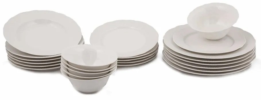 Komplet naczyń porcelanowych 24-częściowy Kutahya Golden Era