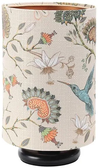 Czarna designerska lampka nocna tuba - S387 A8-H56