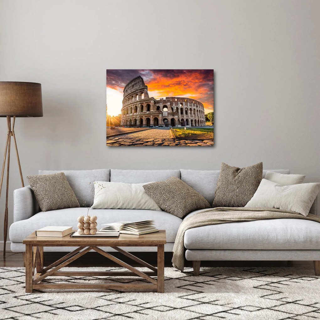 Obraz - Koloseum w Rzymie (70x50 cm)