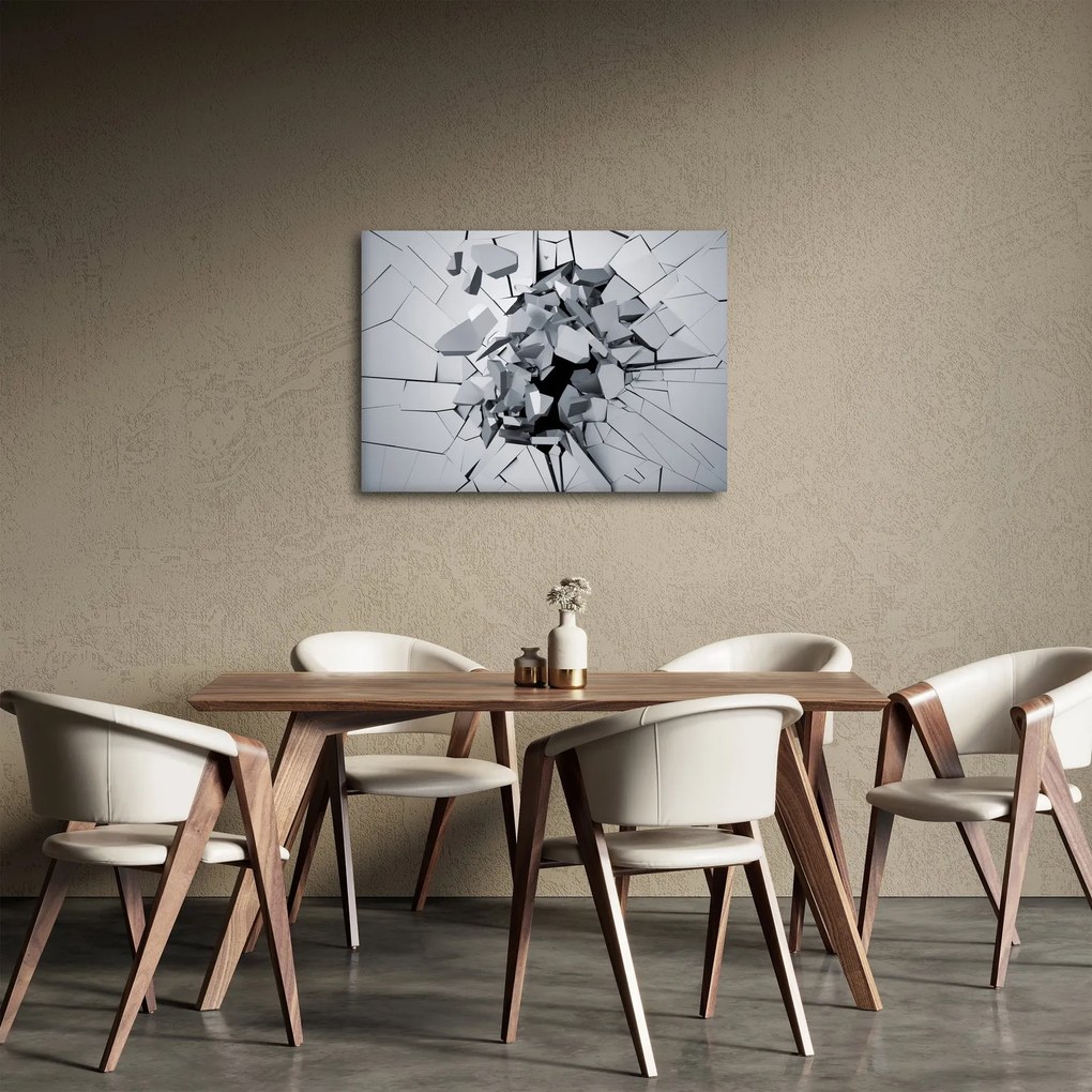 Obraz abstrakcja 3D (70x50 cm)
