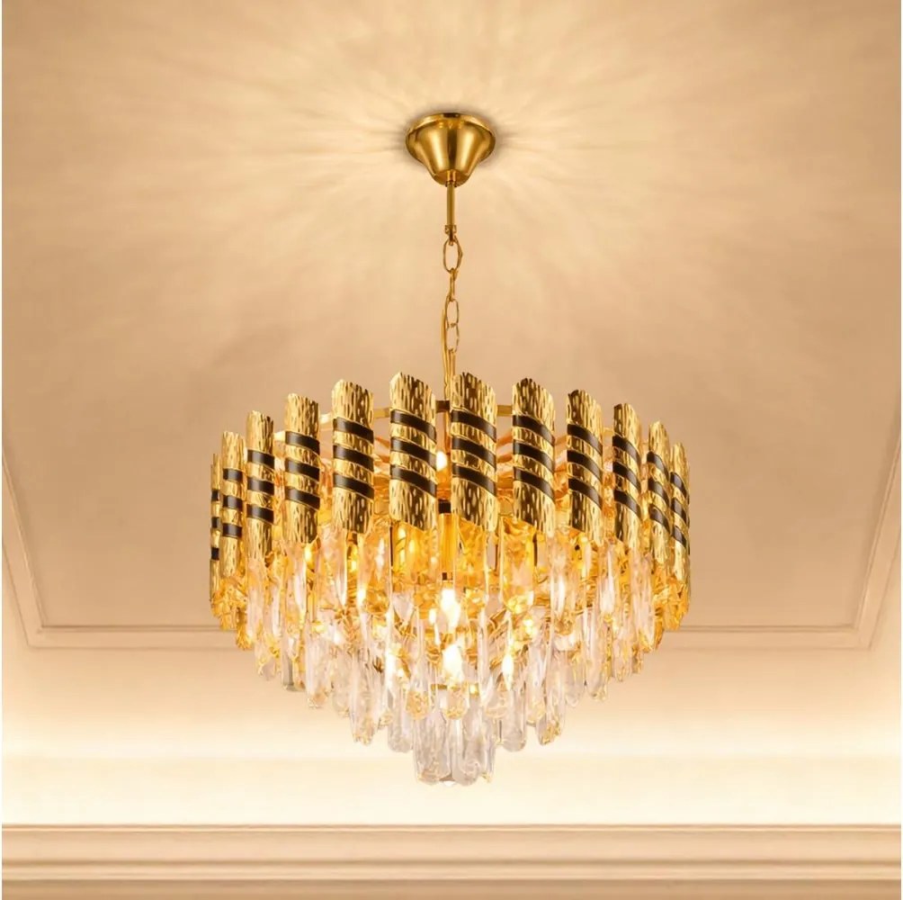 Brilagi - Żyrandol na łańcuchu CRISTAL 5xE14/40W/230V śr. 38 cm