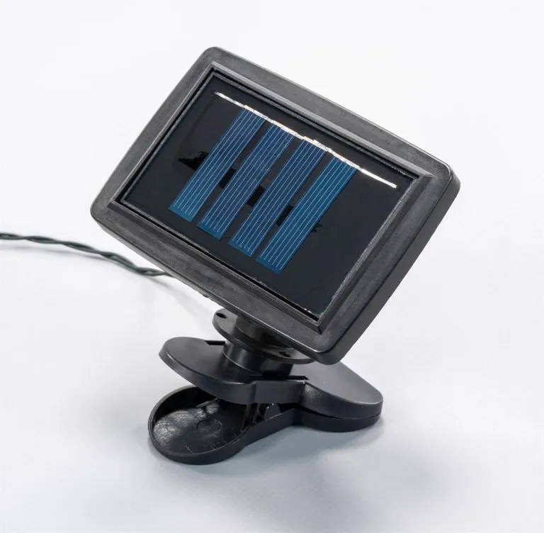 Solarny migający łańcuch dla oświetlenia parasola słonecznego - 72 LED