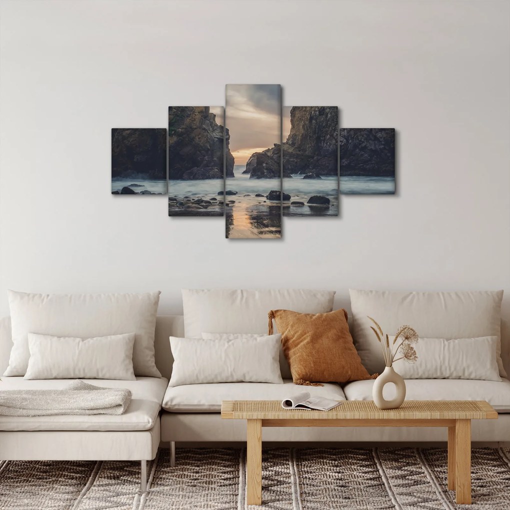 Obraz - O zmierzchu (125x70 cm)