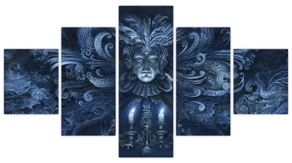 Obraz - Ciemny barok (125x70 cm)