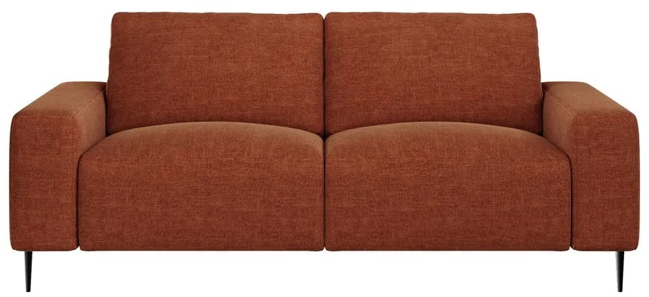 Ciemnopomarańczowa sofa Ghado Tendo