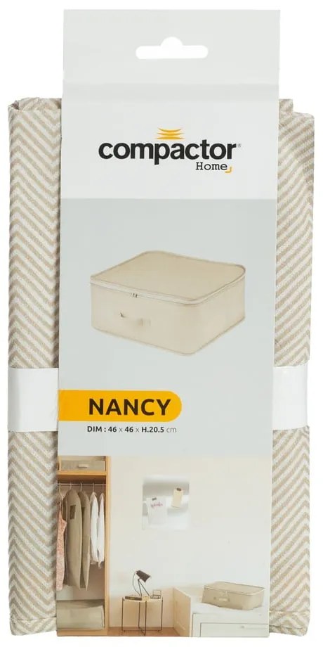 Tekstylny pojemnik do przechowywania ubrań Nancy – Compactor