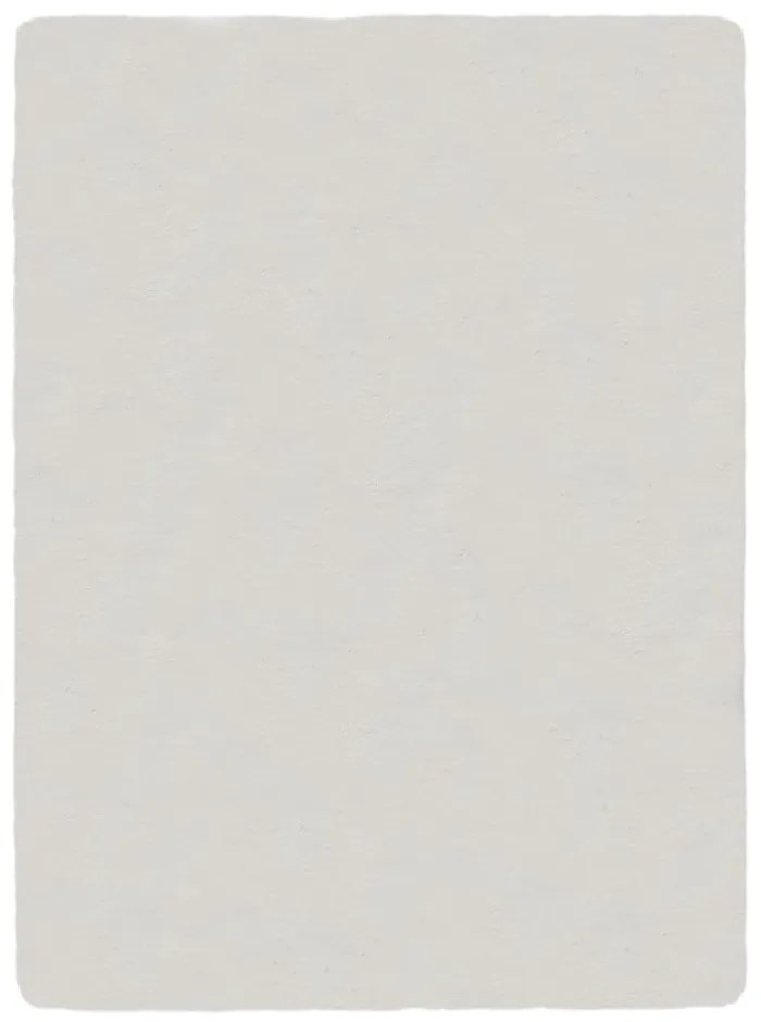 Biała syntetyczna skóra 200x290 cm Ivy Luxury Fur – Flair Rugs