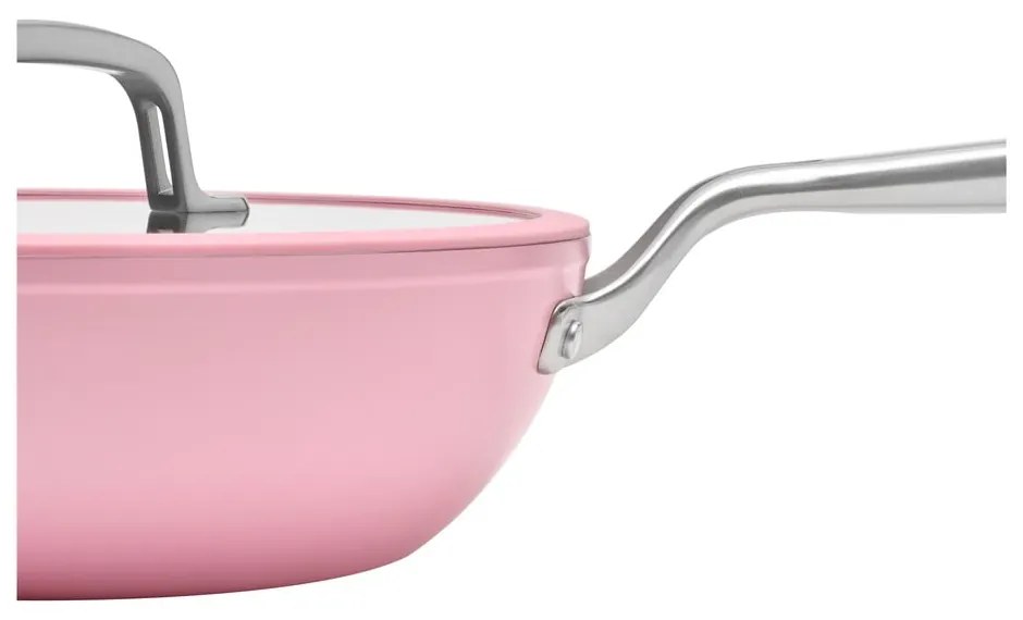 Patelnia z pokrywką/z powłoką ceramiczną wok ø 28 cm Meda 3.0 – FABINI