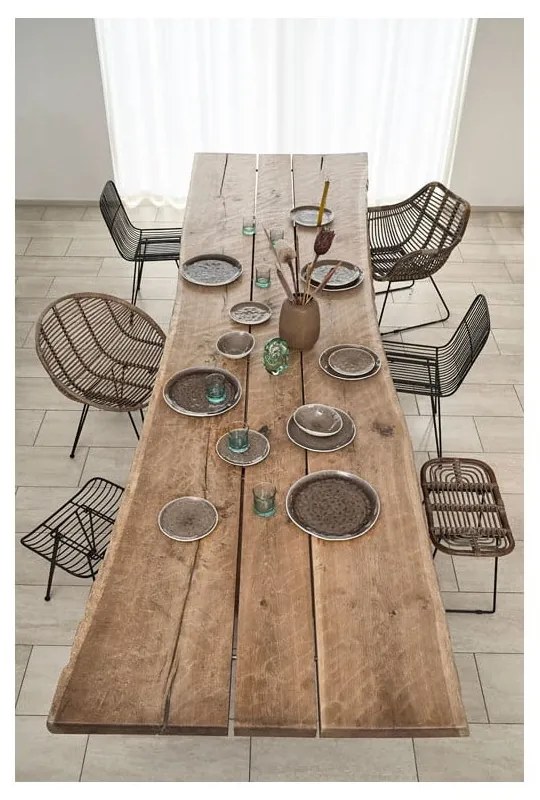 Czarne metalowe krzesło Svale – Villa Collection
