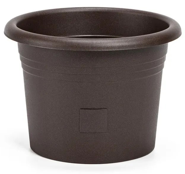 Plastia Doniczka z automatycznym nawadnianiemNarza, średnica 30 cm, czekoladowa, śred. 30 cm