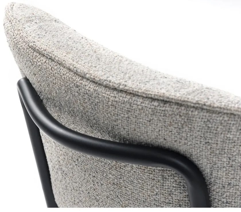 Jasnoszare krzesło Buffalo – Unique Furniture
