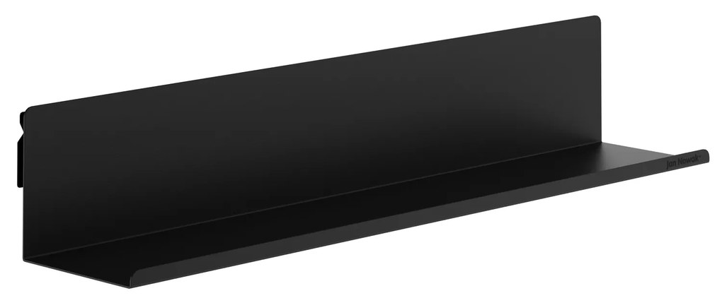 Półka wisząca metalowa czarna, 700 mm: JOANNE