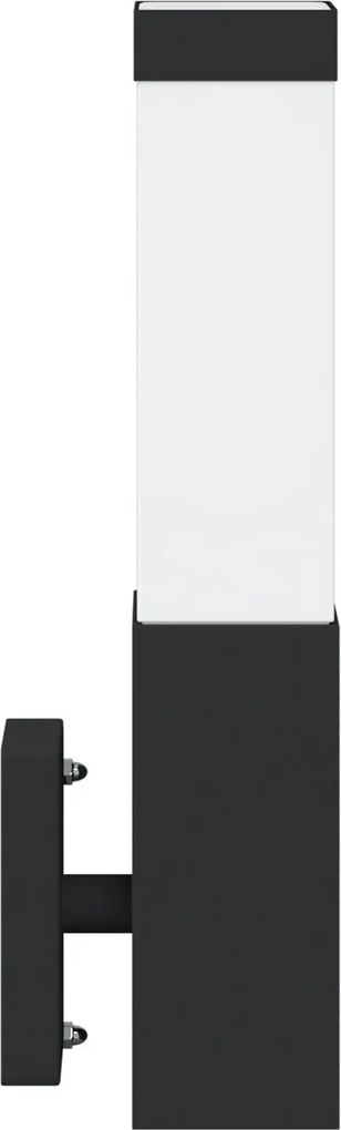 Czarny zewnętrzny kinkiet M5-A53