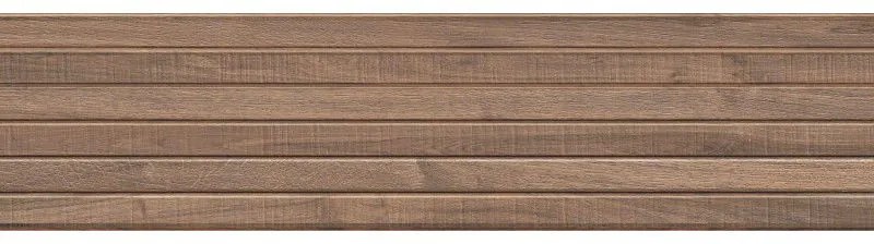Mexen Mulberry Wood Brown gres szkliwiony rekt. G1, płytka drewnopodobna podłogowo-ścienna 120 x 30 cm, mat - TL703-120-030-50