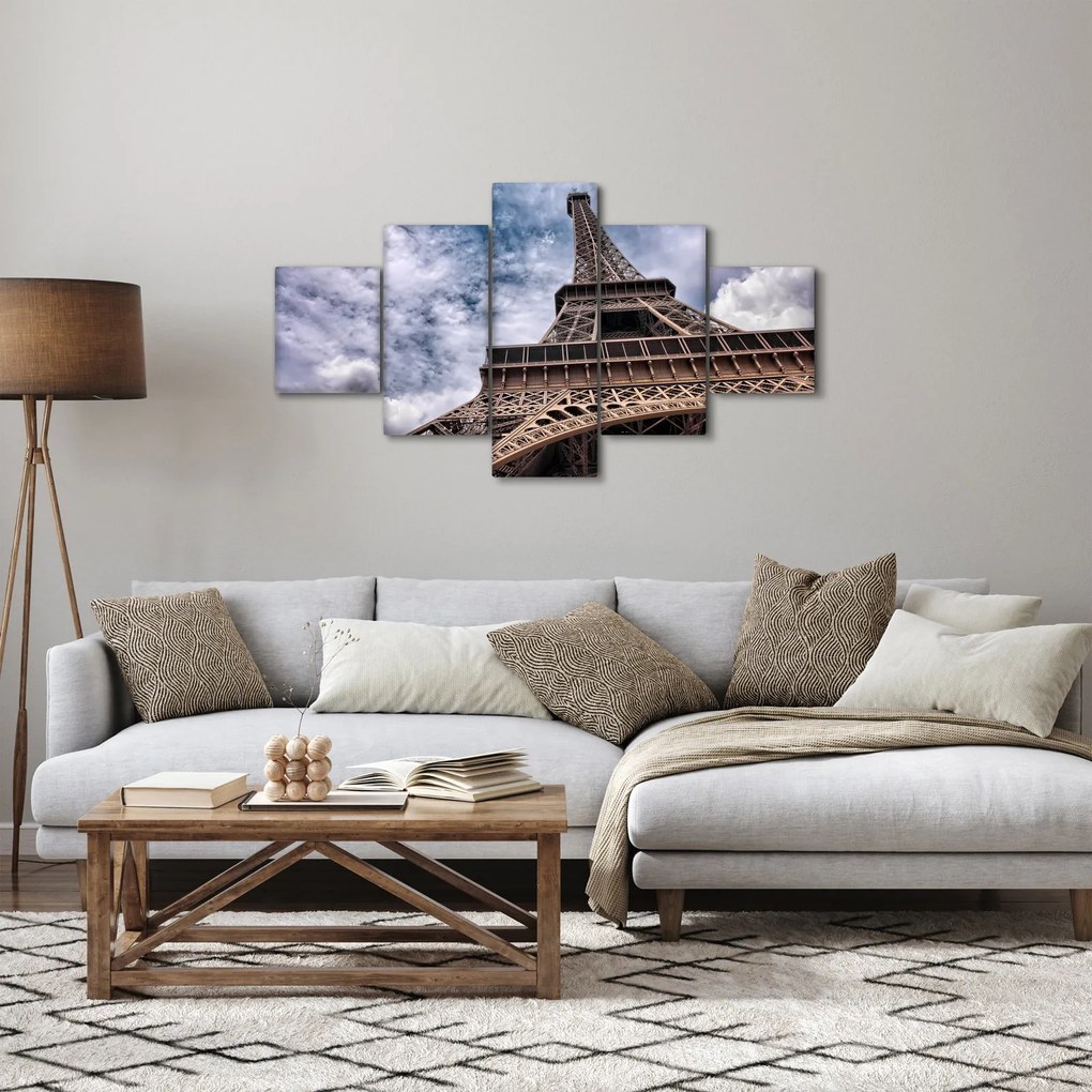 Obraz Wieży Eiffla (125x70 cm)